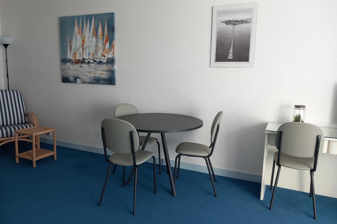 Grand Studio Vue Mer Dans Residence Des 3 Iles Pres De La Thalasso Quiberon Esterno foto