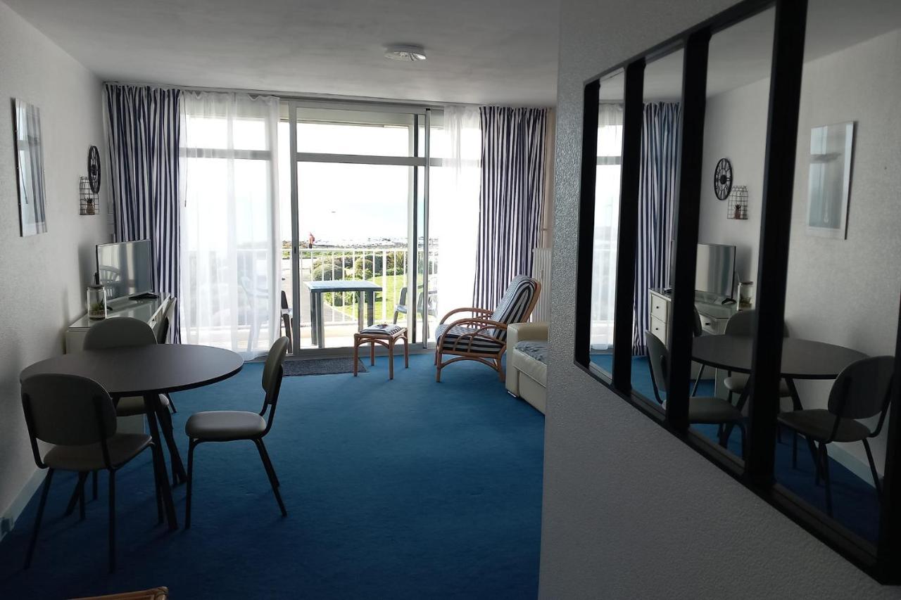 Grand Studio Vue Mer Dans Residence Des 3 Iles Pres De La Thalasso Quiberon Esterno foto